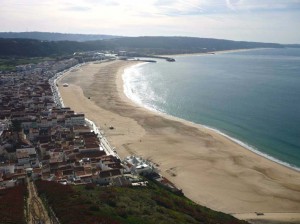 zicht op nazare