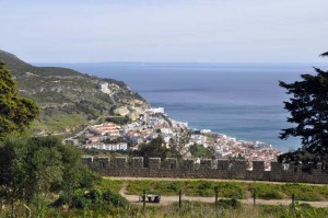 uitzicht op sesimbra